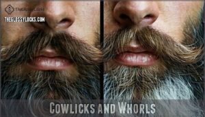 cowlicks and whorls