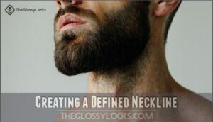 creating a defined neckline