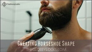 creating horseshoe shape