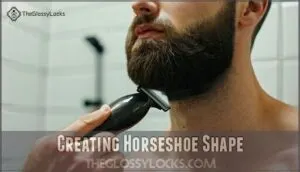 creating horseshoe shape