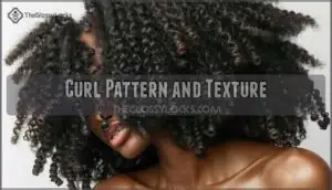 curl pattern and texture