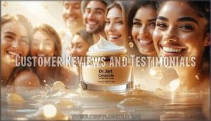 customer reviews and testimonials