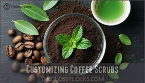 customizing coffee scrubs
