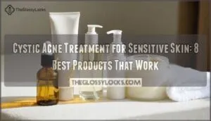 cystic acne treatment for sensitive skin