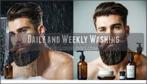 daily and weekly washing