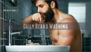 daily beard washing daily beard washing