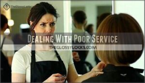 dealing with poor service