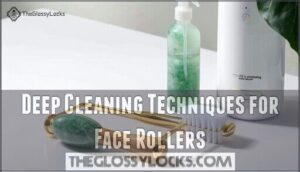 deep cleaning techniques for face rollers