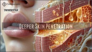 deeper skin penetration