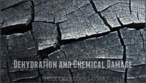 dehydration and chemical damage