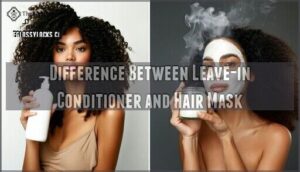 difference between leave-in conditioner and hair mask