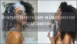 difference between leave-in conditioner and regular conditioner