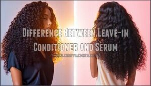 difference between leave-in conditioner and serum