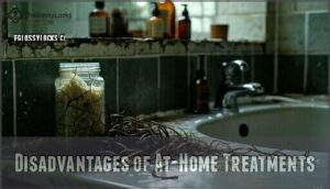 disadvantages of at-home treatments