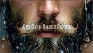 dry skin under beard