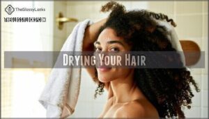 drying your hair