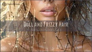 dull and frizzy hair