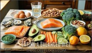 eating a balanced diet