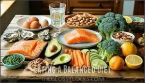 eating a balanced diet