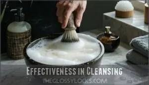 effectiveness in cleansing effectiveness in cleansing