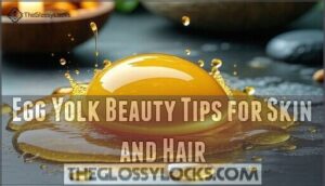 egg yolk beauty tips for skin and hair
