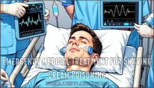 emergency medical treatment for shaving cream poisoning