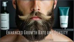 enhanced growth rate and density