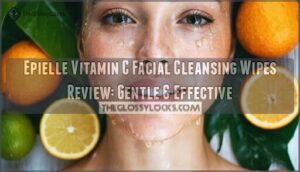 epielle vitamin c facial cleansing facial tissues wipes towelettes review