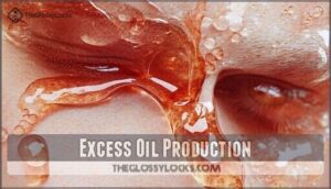 excess oil production