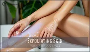 exfoliating skin exfoliating skin