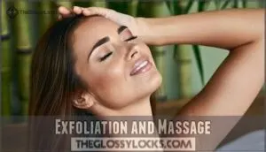 exfoliation and massage
