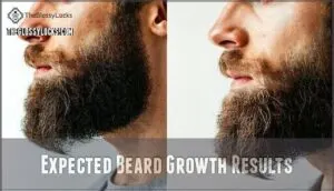 expected beard growth results
