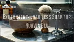 experiment: load less soap for nuavia blu
