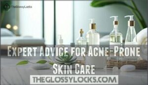 expert advice for acne-prone skin care
