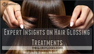 expert insights on hair glossing treatments