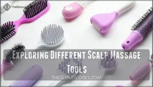 exploring different scalp massage tools exploring different scalp massage tools