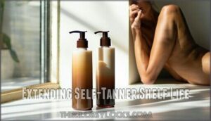 extending self-tanner shelf life