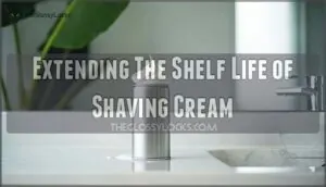 extending the shelf life of shaving cream extending the shelf life of shaving cream