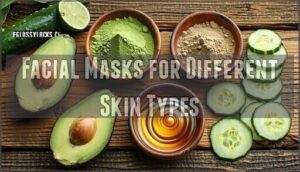 facial masks for different skin types