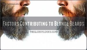 factors contributing to blonde beards