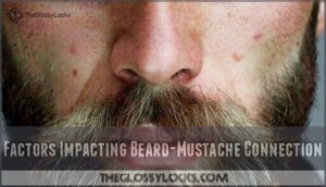 factors impacting beard-mustache connection