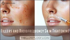 fillers and radiofrequency skin tightening