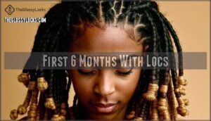 first 6 months with locs