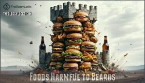 foods harmful to beards