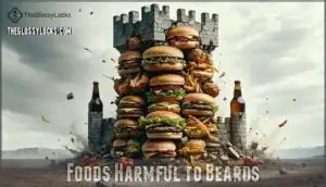 foods harmful to beards