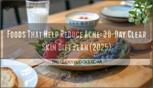 foods that help reduce acne