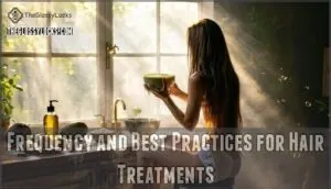 frequency and best practices for hair treatments