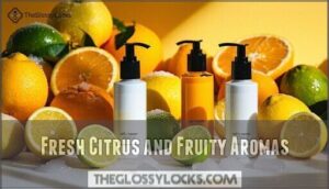 fresh citrus and fruity aromas