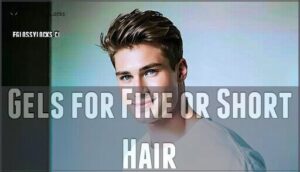 gels for fine or short hair