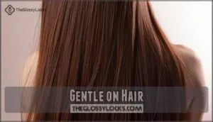 gentle on hair
